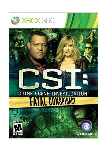 Csi Crime Scene Investigation Fatal Conspiracy Xbox 360 Oyun