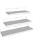 Doğal Modern Organizer Düzenleyici Dekoratif Kitaplık Banyo Mutfak 3'lü Duvar Rafı 3
