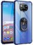 Xiaomi Poco X3 / X3 Pro Kılıf Korumalı Yüzüklü Standlı Mola Kapak + Nano Ekran Koruyucu 1