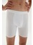 Erdem Beyaz Erkek Süper İnce Doğal Bambu Uzun Boxer 1013 4