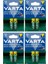 8 Adet 2100MAH Ni-Mh Ready To Use Aa Şarjlı Kalem Pil+ 4'lü Pil Saklama Kutusu Hediye 3
