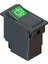 Universal Cam Yıkama Düğmesi Anahtarı 4 Pin Rocker Switch - Ampullü 12V 1