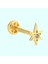 Altın Pusula Tragus Piercing 14 Ayar 1