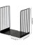 1 Çift Bookends Kitap Standı Destek Basit Demir Masaüstü Kaymaz Raf Raf Tutucu Dergisi Organizatör | Bookends 3