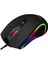 Philips SPK9413 USB Siyah 1200 2400 3200 6400DPI Gaming 7 Farklı LED Aydınlatma Mouse 1