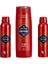 400 Ml Duş Jeli + 2x150 Ml Sprey Deo Captain 1