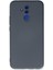 Huawei Mate 20 Lite Kılıf Nano Içi Kadife Silikon - Gri 1