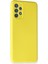 Samsung Galaxy A32 Kılıf Nano Içi Kadife Silikon - Sarı 2