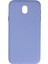 Samsung Galaxy J7 Pro / J730 Kılıf Nano Içi Kadife Silikon - Lila 1
