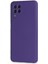 Samsung Galaxy M32 Kılıf Nano Içi Kadife Silikon - Mor 3
