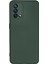Oppo A74 4g Kılıf Nano Içi Kadife Silikon - Koyu Yeşil 1