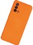 Oppo A74 4g Kılıf Nano Içi Kadife Silikon - Turuncu 3