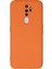 Oppo A9 2020 Kılıf Nano Içi Kadife Silikon - Turuncu 1