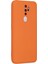 Oppo A9 2020 Kılıf Nano Içi Kadife Silikon - Turuncu 3