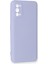 Realme 7 Pro Kılıf Nano Içi Kadife Silikon - Lila 2