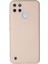 Realme C25Y Kılıf Nano Içi Kadife Silikon - Pudra 1