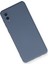Samsung Galaxy A02 Kılıf Nano Içi Kadife Silikon - Gri 3