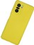 Xiaomi Mi 11I Kılıf Nano Içi Kadife Silikon - Sarı 2