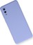 Samsung Galaxy A02 Kılıf Nano Içi Kadife Silikon - Lila 3