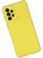 Samsung Galaxy A33 5g Kılıf Nano Içi Kadife Silikon - Sarı 3