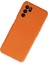 Oppo A16 Kılıf Nano Içi Kadife Silikon - Turuncu 2