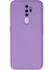 Oppo A9 2020 Kılıf Nano Içi Kadife Silikon - Lila 1