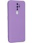 Oppo A9 2020 Kılıf Nano Içi Kadife Silikon - Lila 3