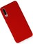 Samsung Galaxy A30S Kılıf Nano Içi Kadife Silikon - Kırmızı 2