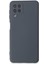 Samsung Galaxy M22 Kılıf Nano Içi Kadife Silikon - Gri 1