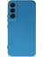Samsung Galaxy S22 Plus Kılıf Nano Içi Kadife Silikon - Mavi 3