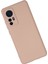 Xiaomi Mi 12 Kılıf Nano Içi Kadife Silikon - Pudra 2