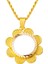 Papatya Çeyrek Altın Takılabilen Altın Kolye 1