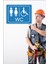Wc Tuvalet Tabelası Kapı ve Duvar Yönlendirme Tabelası 2