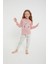 Be Nice Pembe Kız Çocuk Uzun Kol Pijama Takım 1