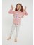 Be Nice Pembe Kız Çocuk Uzun Kol Pijama Takım 3