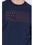 Dont Give Up Navy Erkek Uzun Kol Pijama Takım 3