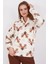 Deer Krem Kadın Uzun Kol Pijama Takım 2