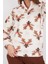 Deer Krem Kadın Uzun Kol Pijama Takım 3