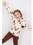 Deer Krem Kız Çocuk Uzun Kol Pijama Takım 2