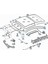 BSR13 Mercedes C W203 Coupe İçin Panoramik Perde Tamir Teli A2037800289 2
