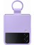 Galaxy Z Flip 4 Yüzüklü Silikon Kılıf - Lavanta - EF-PF721TVEGWW 3
