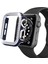 Apple Watch 7 Serisi 45MM Çift Sıra Parlak Taşlı Rubber Kasa Kapak 1