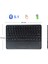 Tablet ve Telefonlar Için Şarjlı Touchpadli Yuvarlak Tuş Bluetooth Klavye - AL2769 Su Yeşili 5