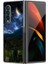Samsung Galaxy Z Fold 4 Boyalı Malikane Gece Gökyüzü Deseni Sert Pc Koruma Telefon Kılıfı Kapağı 1