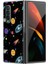 Samsung Galaxy Z Fold 4 Için Gezegen Desenli Sert Pc Koruma Kapaklı Telefon Kılıfı 1