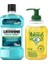 Listerine Cool Mint 250 ml + Le Petit Marseillais Zeytinyağı Sıvı Sabun 300 ml Hijyen Seti 3