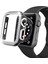 Apple Watch 5 6 40MM Uyumlu Çift Sıra Parlak Taşlı Rubber Kasa Kapak 1