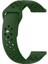 Honor Watch Gs Pro Için Delikli Silikon Kordon Yeşil 1