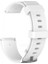 Fitbit Versa 2 - Versa Lite Small Beden(S Sıze) Için Silikon Kordon Kayış Beyaz 1