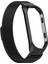 Mi Band 4 Için Mıknatıslı Milanese Kordon Siyah 1